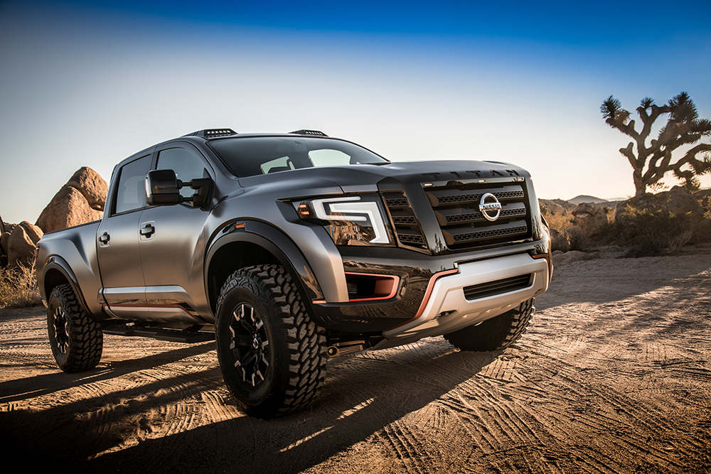 Nissan Titan XD Warrior Concept Makes Debut at 2016 NAIAS OutdoorX4